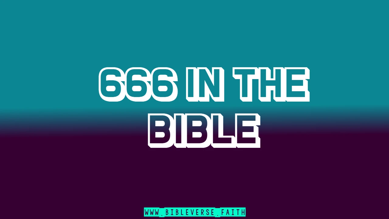 666 In The Bible