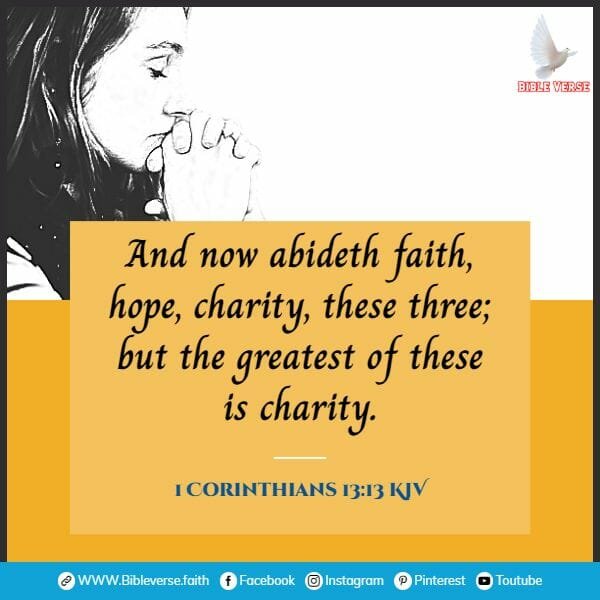1 corinthians 13 13 kjv bible verses about hope in hard times