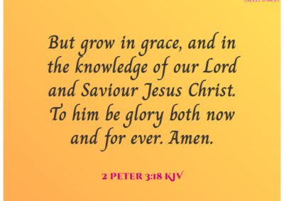 2 peter 3 18 kjv bible verses for birthday wishes
