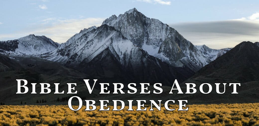 bible verses about obedience