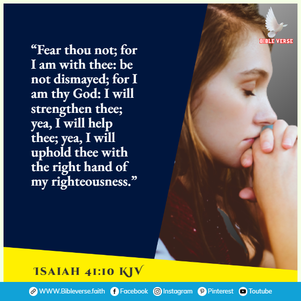 isaiah 41 10 kjv get well prayer from the bible
