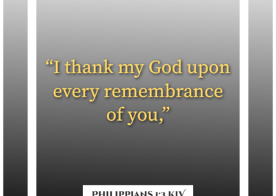 philippians 1 3 kjv bible verses about losing friends
