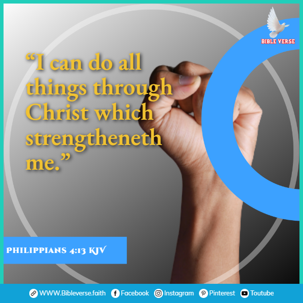 philippians 4 13 kjv bible verses about confidence