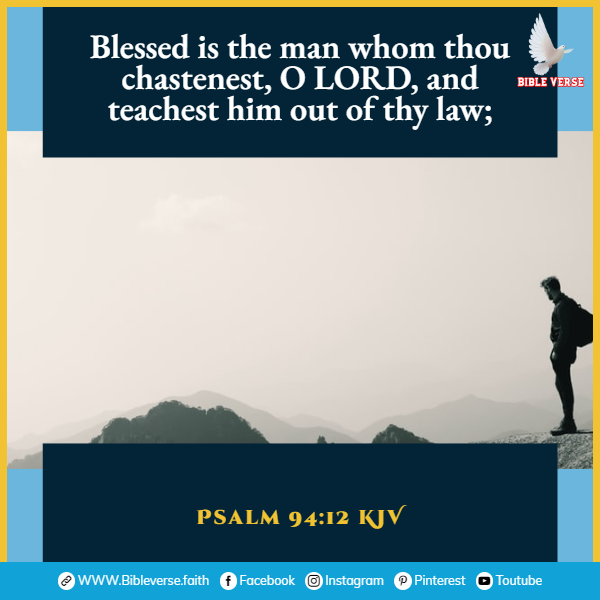 psalm 94 12 kjv bible verses about discipline
