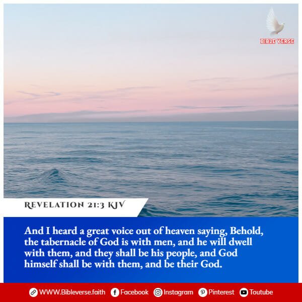 revelation 21 3 kjv verses in the bible about heaven