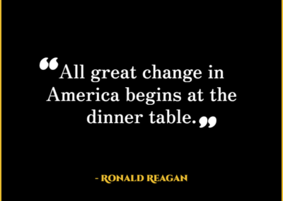 ronald reagan christian quotes about family