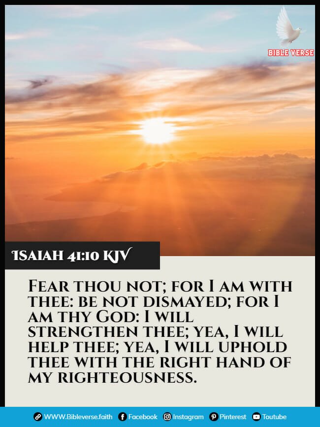 isaiah 41 10 kjv bible verses about inspiration images