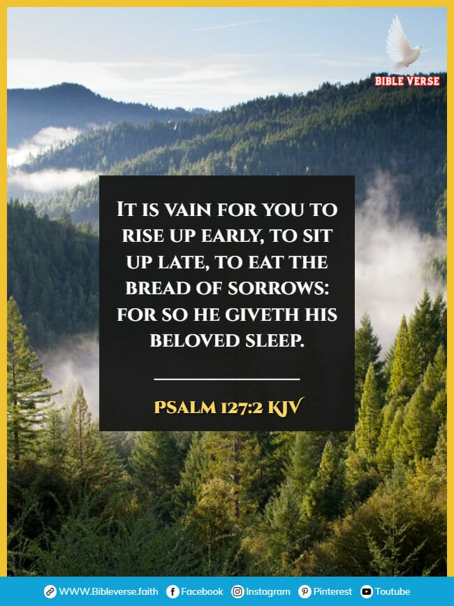 psalm 127 2 kjv bible verses about resting images