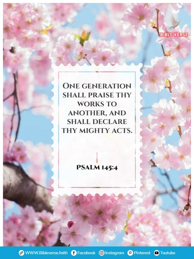 psalm 145 4 bible verses on grandparents for images