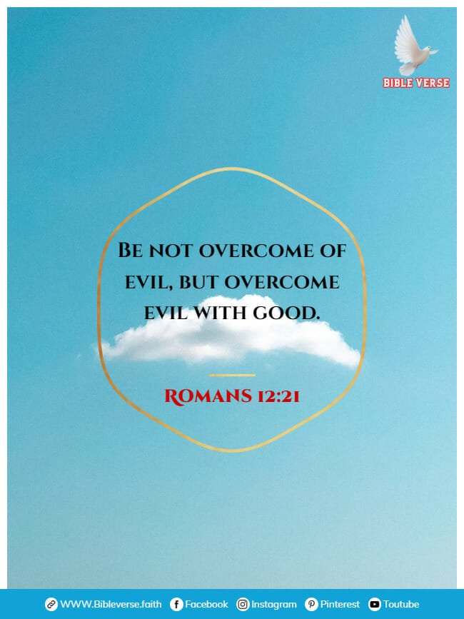 romans 12 21 bible verses about praying for enemies images